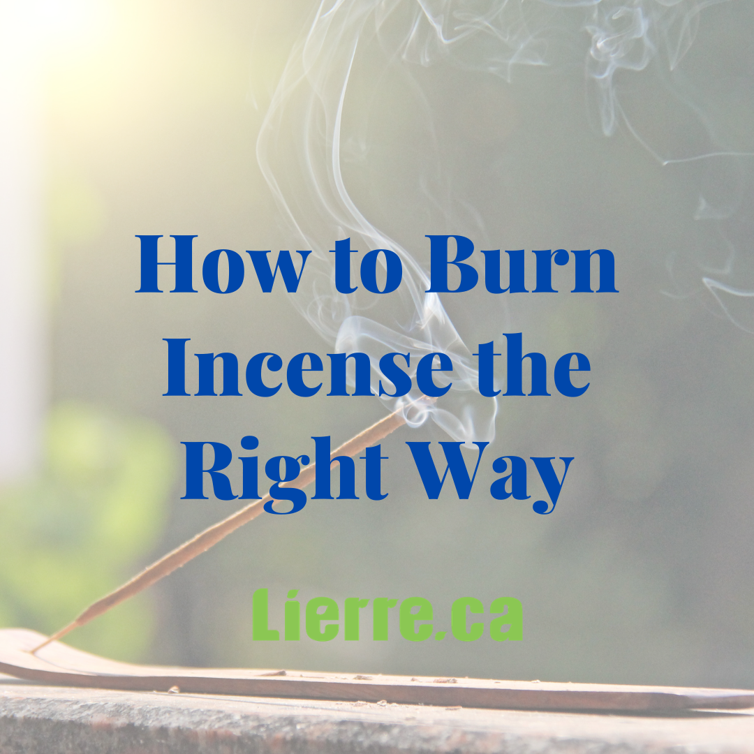 How to Burn an Incense Cone – Floré Canadian Incense