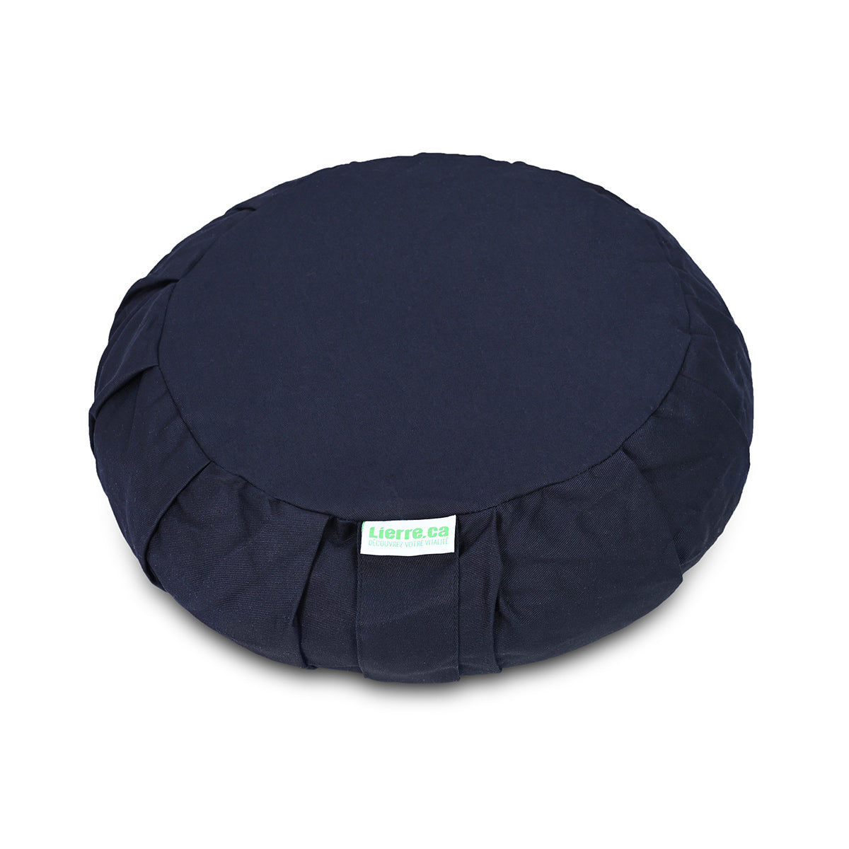 Lierre Organic Buckwheat Hulls Filled Meditation Cushion Lierre