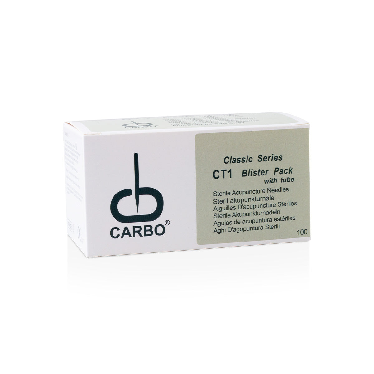 Aiguilles d’acupuncture Carbo Classic Series – Emballage sous blister