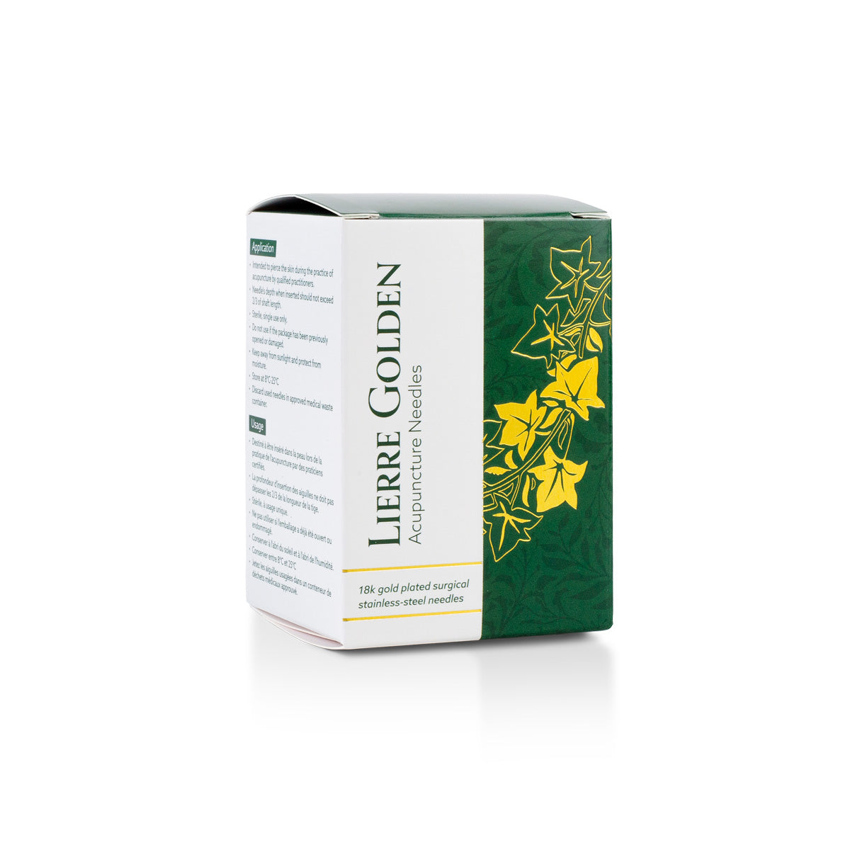 Lierre Golden Acupuncture needles 100pcs/box