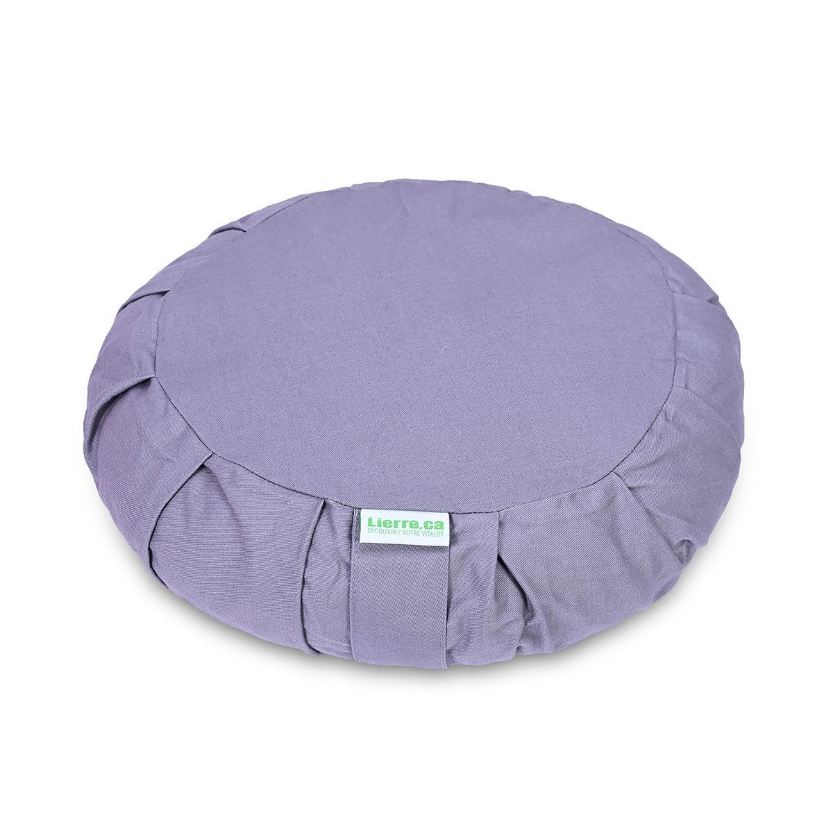 Lierre Organic Buckwheat Hulls Filled Meditation Cushion Lierre